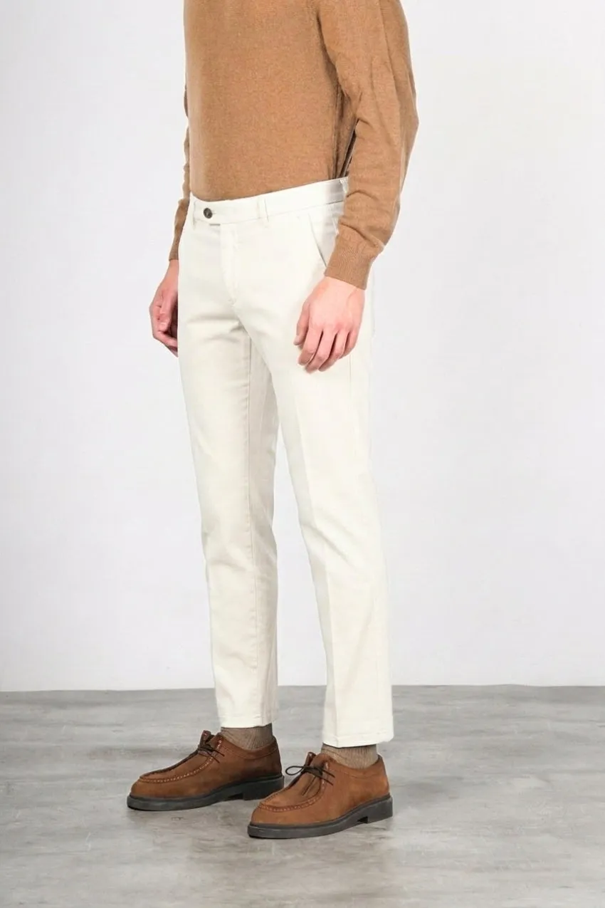 Mason's Torino Flex chino uomo raso stucco slim