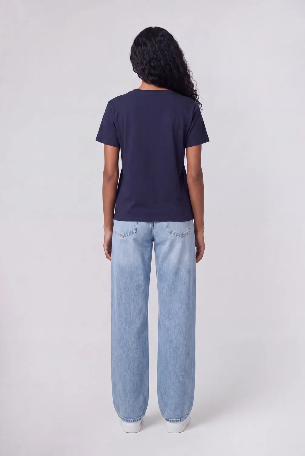 Teddy Smith T-Ribelle t-shirt donna total navy cotone