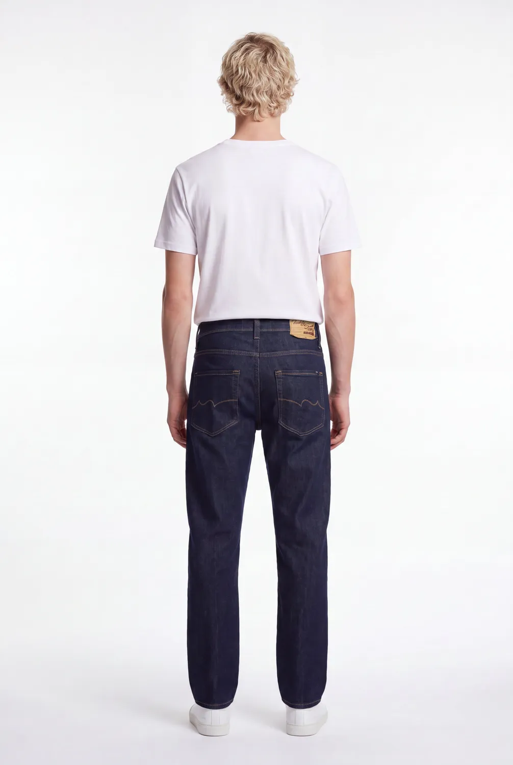 Teddy Smith Reg L32 Jeans Dritto Uomo Dark Blue Denim