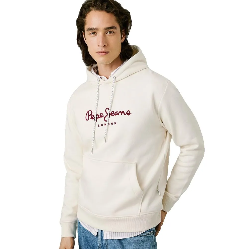 Pepe Jeans Macbeth felpa uomo cappuccio taglia M beige
