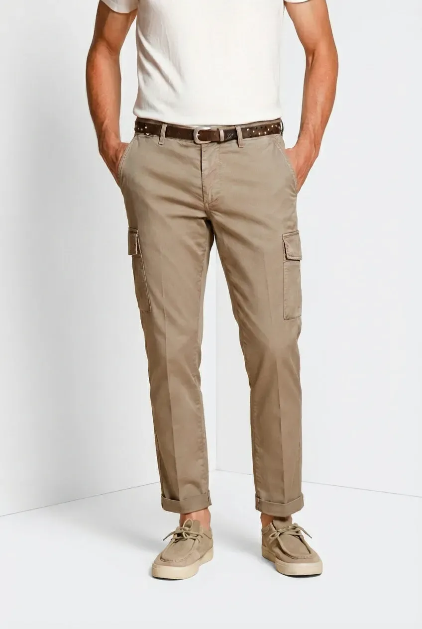 Mason's Chile Regular pantalone cargo tortora regular