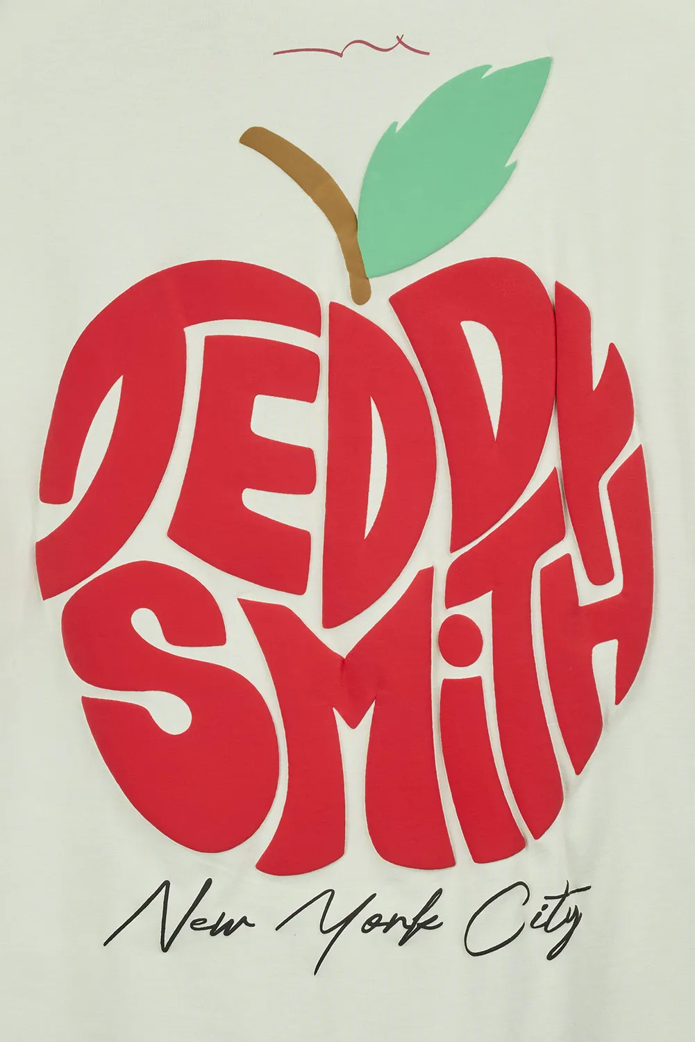 Teddy Smith T-Pom t-shirt ragazzo verde mela cotone