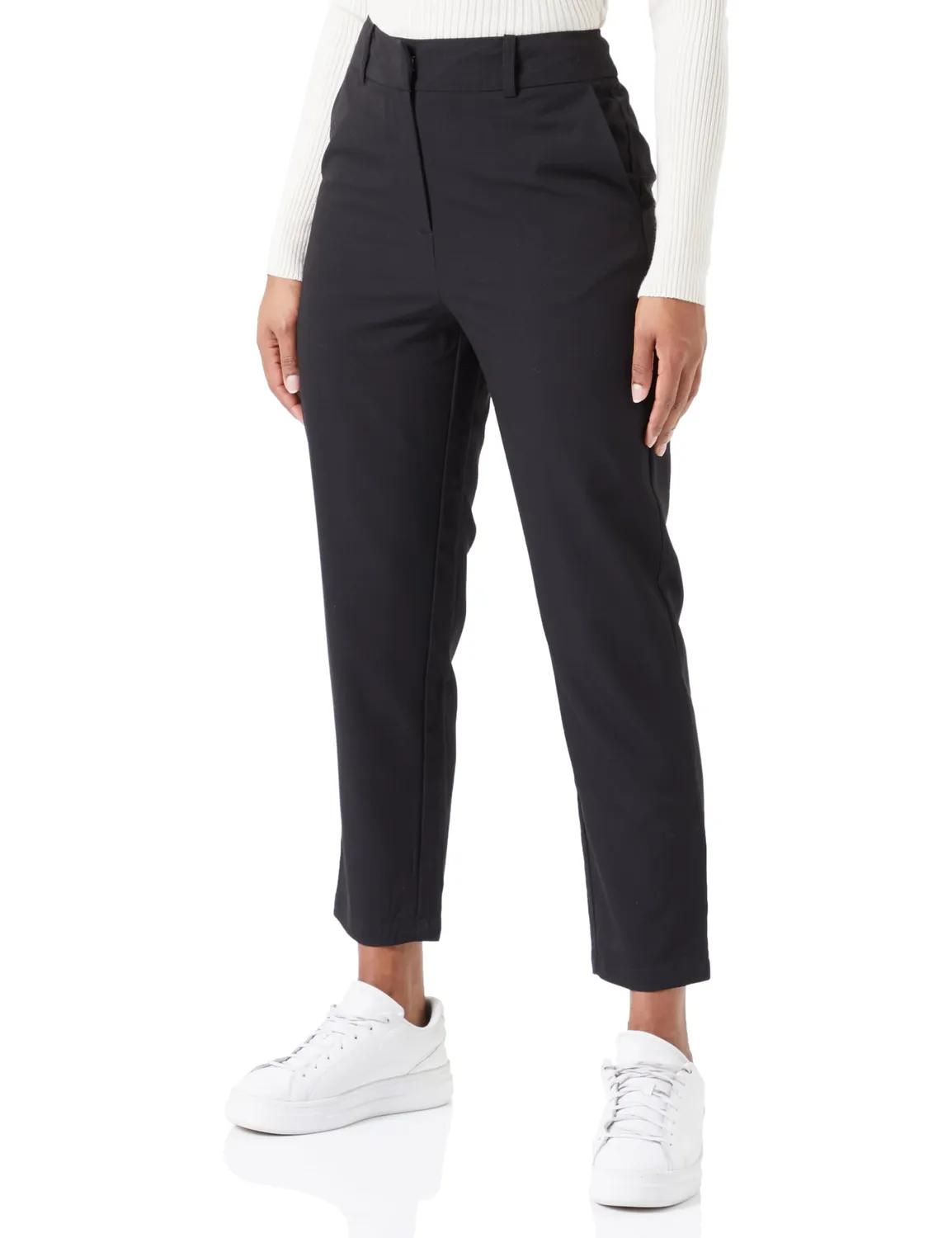 ONLY Onlmila CC Otw pantaloni donna terra scura elasticizzati