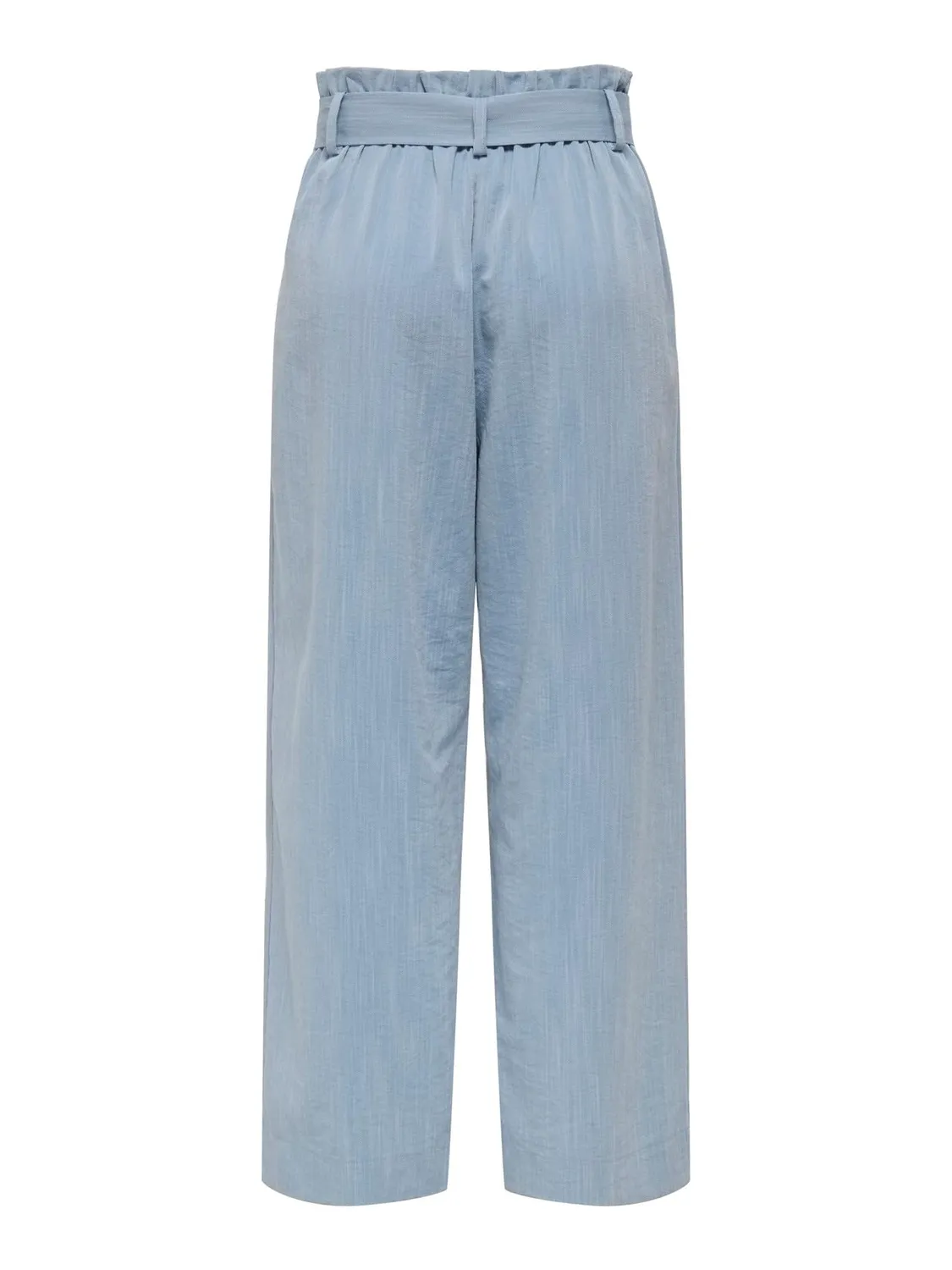 ONLY Onlmarsa Solid Paperbag pantaloni donna Denim Sbiadito vita alta
