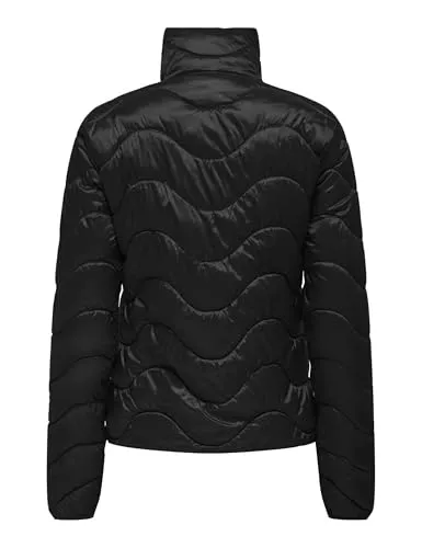 ONLY Onlvega Wave giacca trapuntata nero