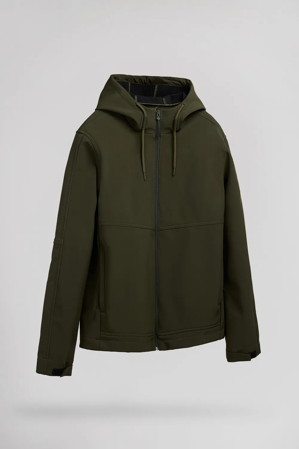 Teddy Smith B-Renzo giacca softshell kaki cappuccio
