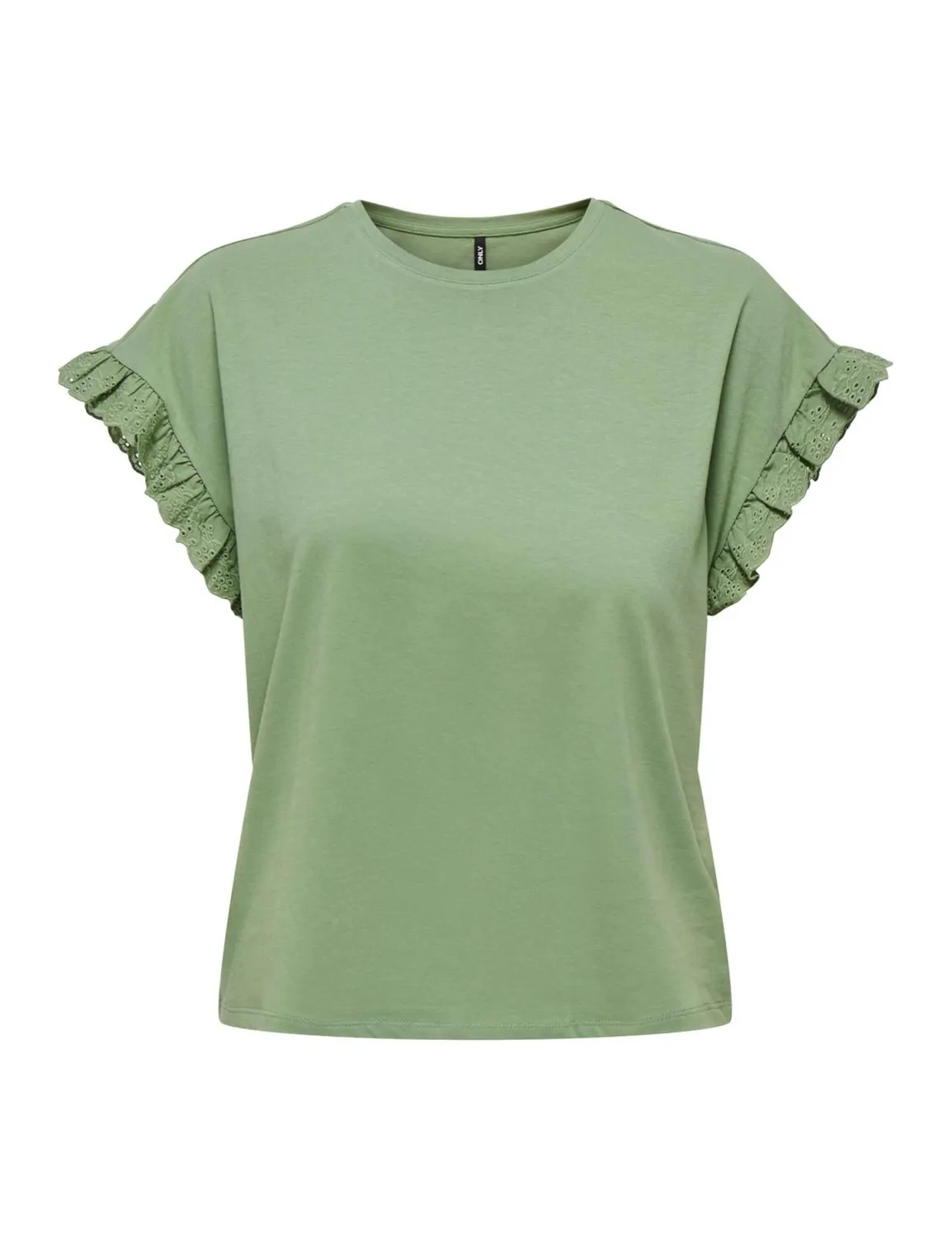 ONLY Onliris T-shirt donna XS blu ricamata