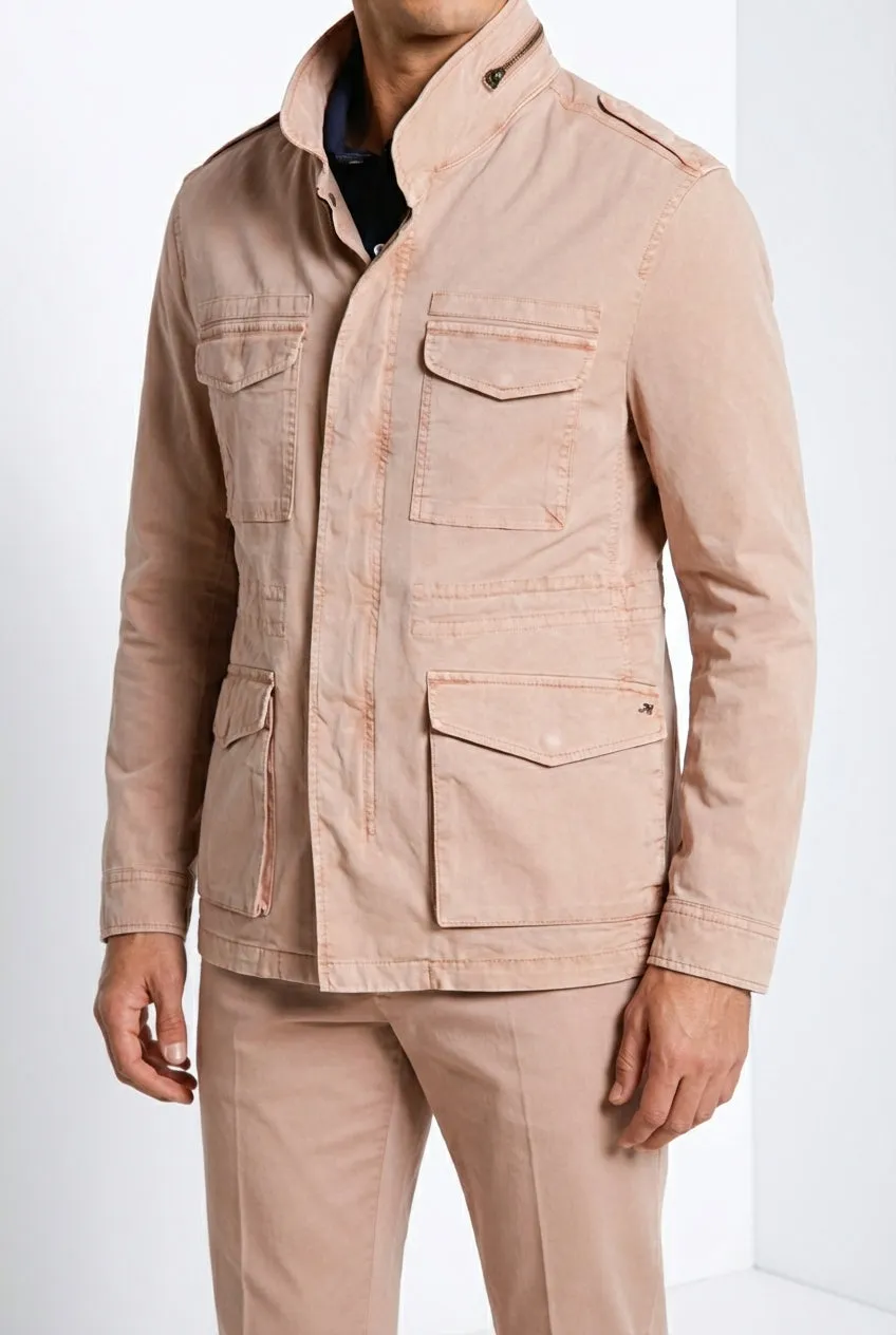 Mason's M74 Delamere Giubbotto Uomo Terra Twill Stretch