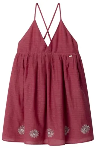 Pepe Jeans Irin Vestito Bambina Rosso 10 Anni Scollo V