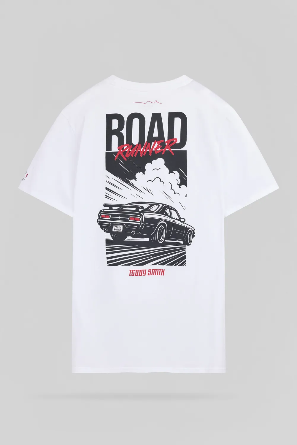 Teddy Smith T-Cars 2 MC t-shirt uomo bianca cotone