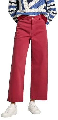 Pepe Jeans Tania pantaloni donna blu 30W gamba larga