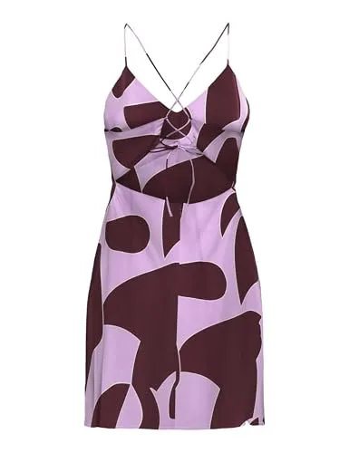 ONLY Onljane Life Janice abito viola tulle taglia S/L