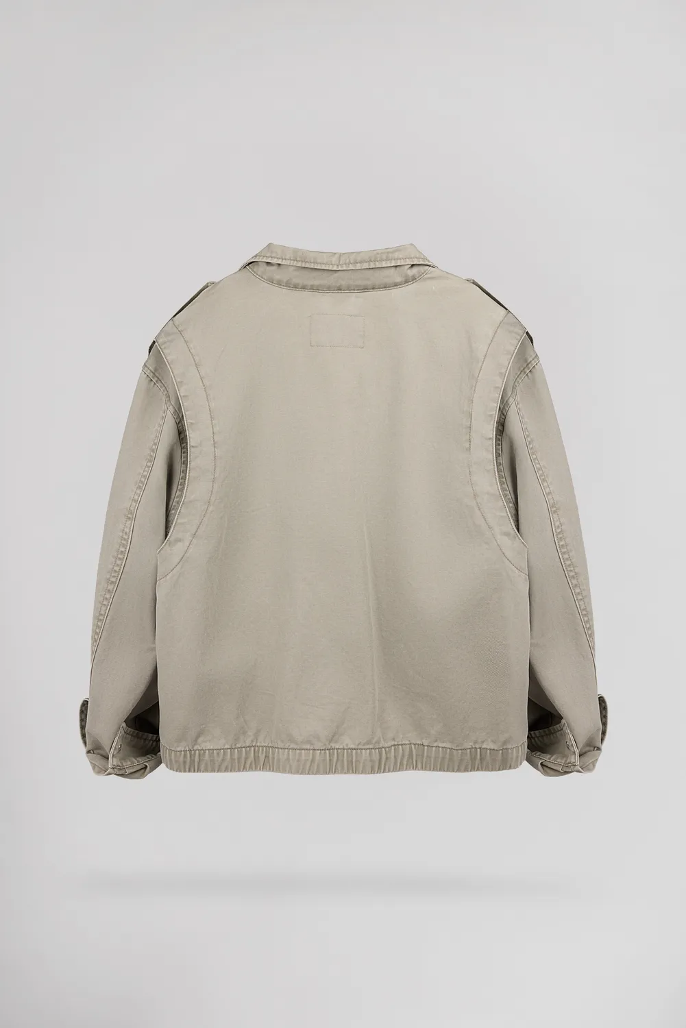 Teddy Smith B-Dakota Giacca Donna Bleach Kaki Corta Cotone