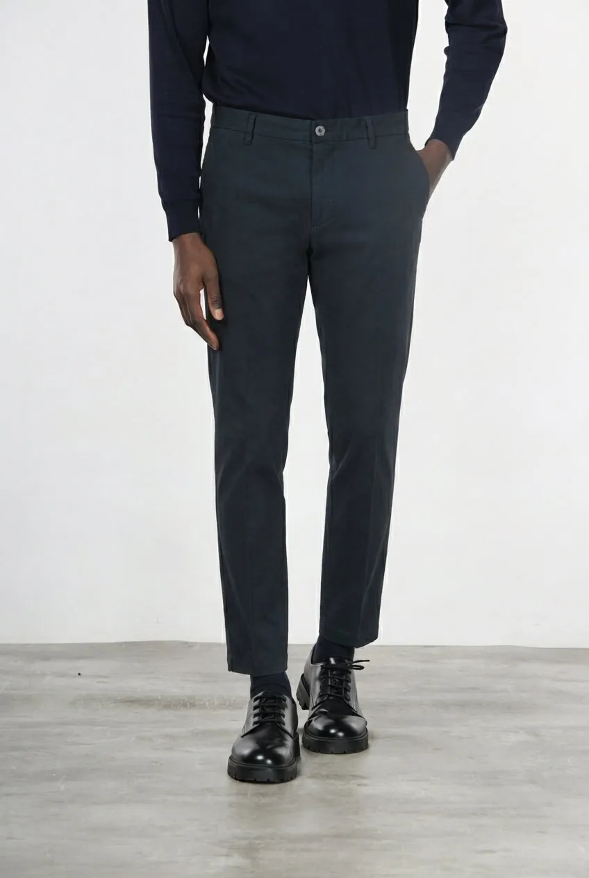 Mason's Milano chino uomo antracite extra slim modal