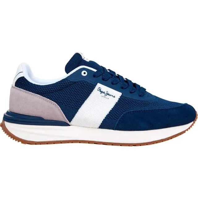 Pepe Jeans Buster Knit Sneakers Uomo Bianche memory foam