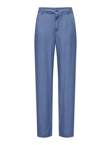ONLY Onlcharis pantaloni donna dritti vita media