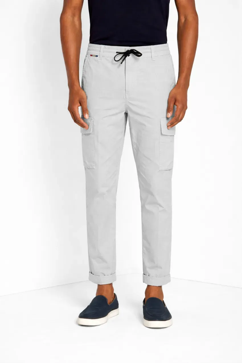 Mason's Chile Jogger pantalone cargo uomo grigio extra slim