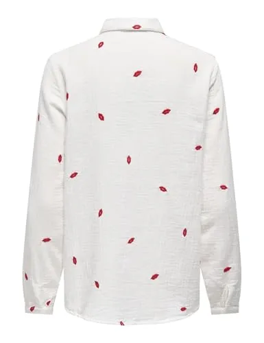 ONLY Onlnoella Mia camicia manica lunga L