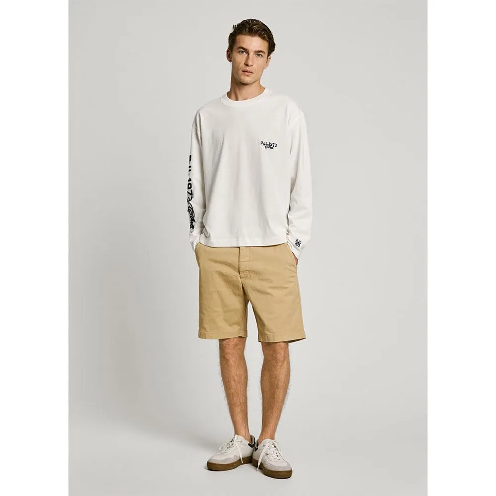 Pepe Jeans chino short uomo regular twill