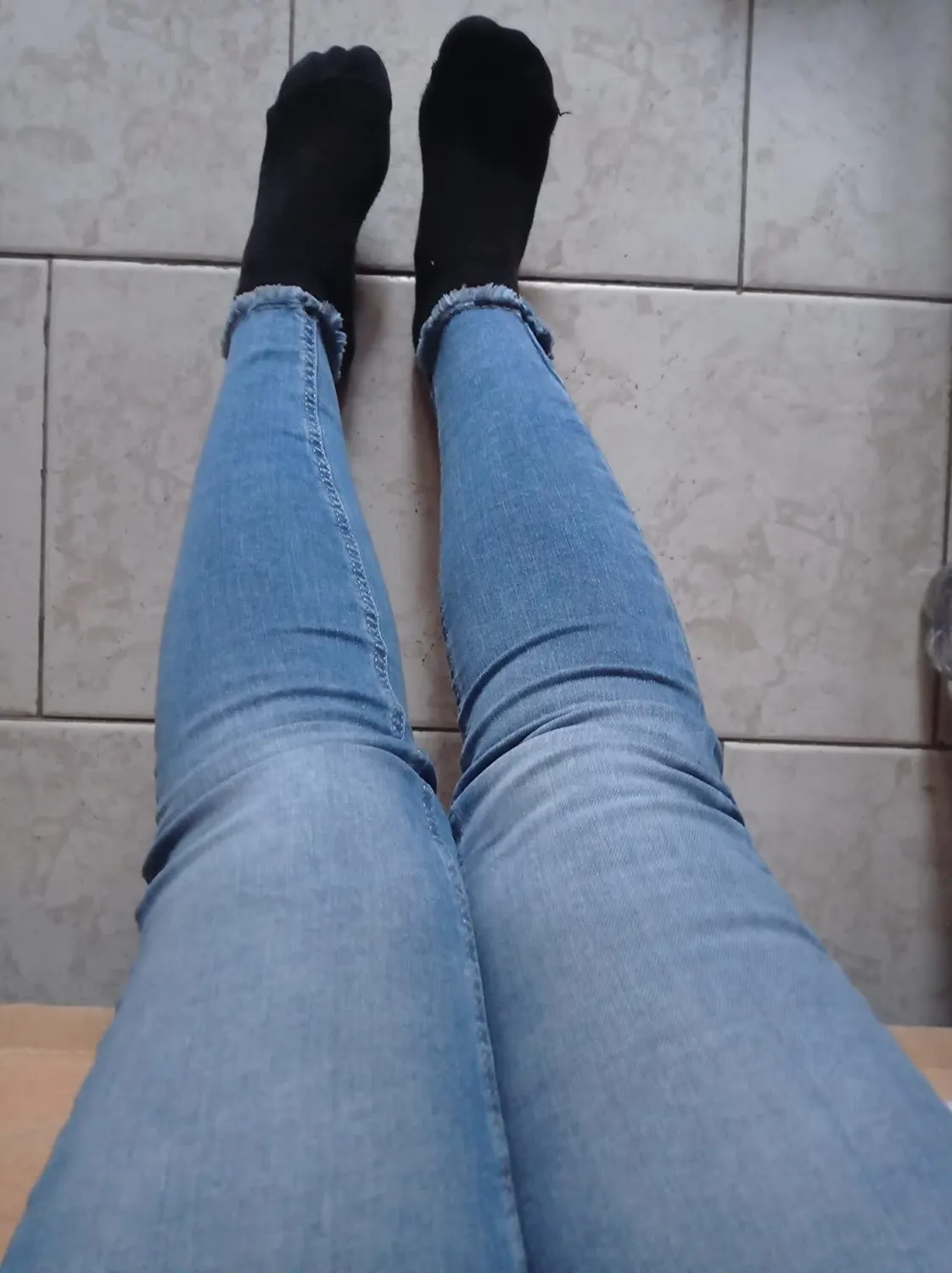 ONLY Jeans Skinny Donna Blu Medio M/34L