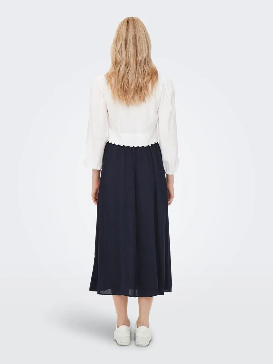 Only Onlvic Gonna Donna S Blu Notte Lunga Jersey