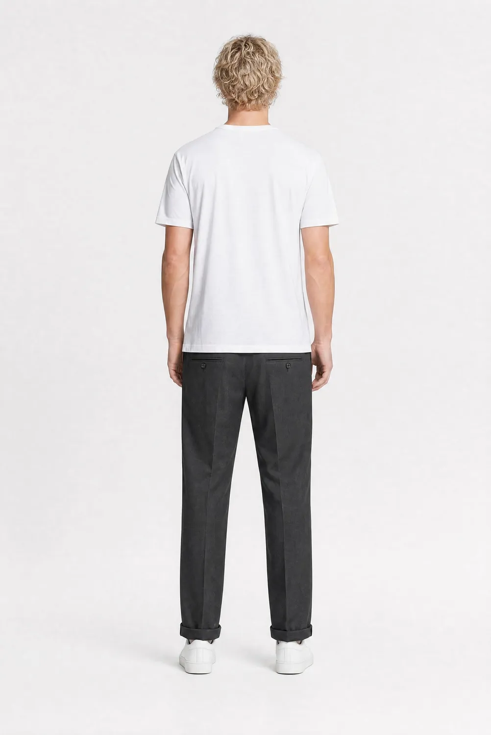 Teddy Smith Pywan 17 pantaloni uomo black slim elasticizzati