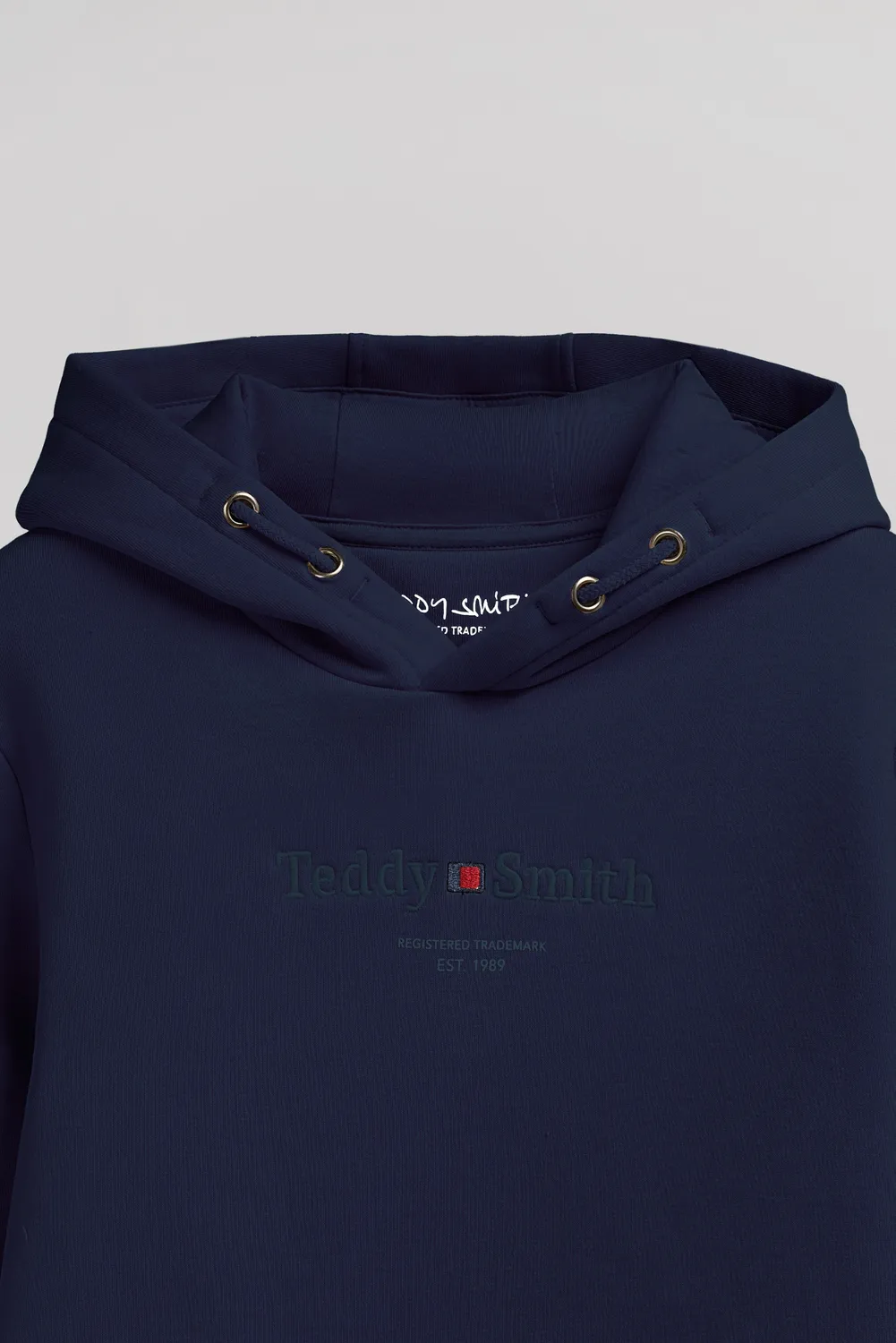 Teddy Smith S-Jim Hoody felpa cappuccio junior navy