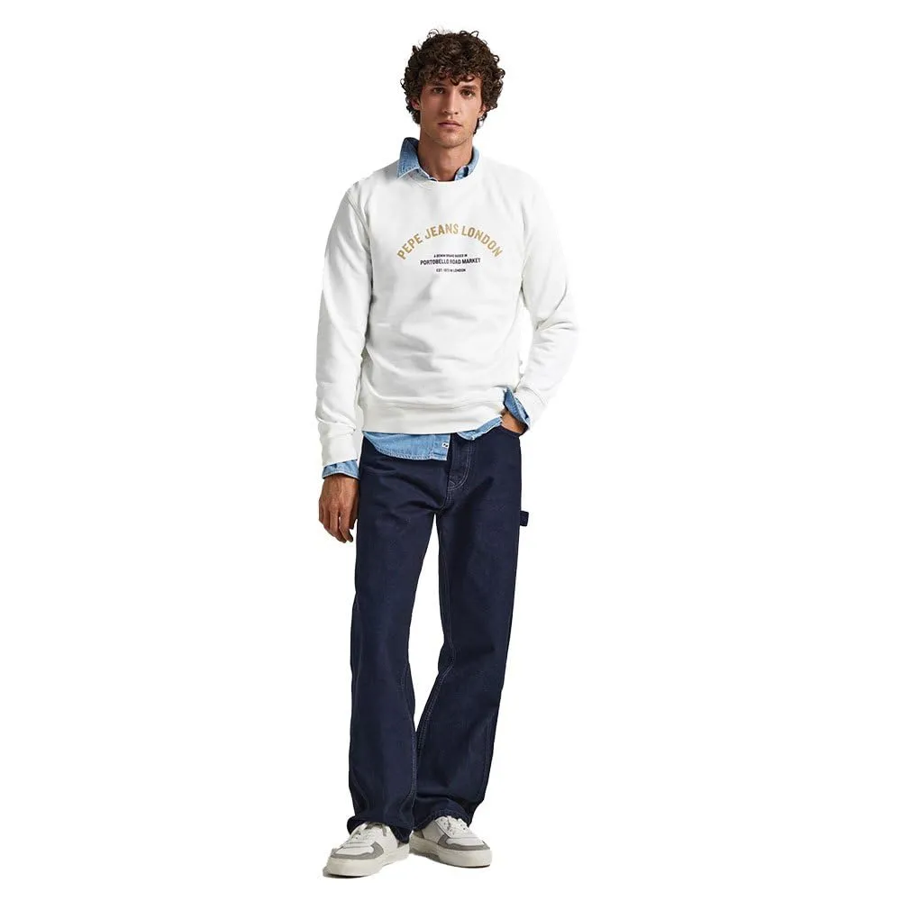 Pepe Jeans Medley Crew felpa uomo L logo petto