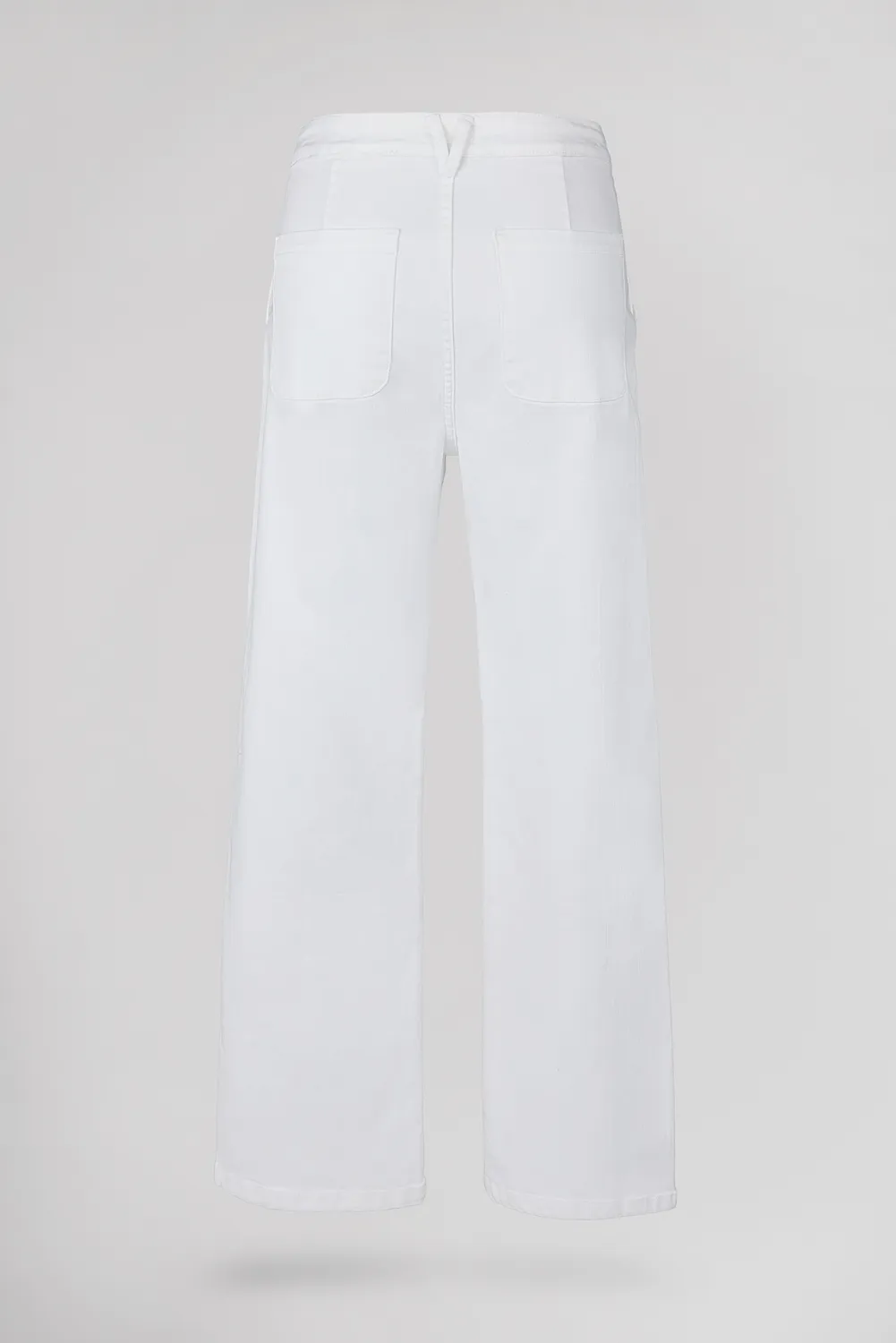 Teddy Smith P-Marina White jeans donna bianco vita alta
