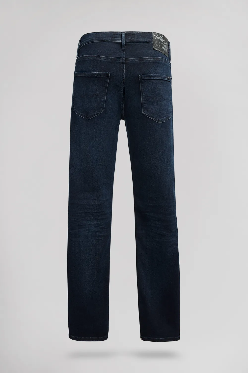 Teddy Smith Rock Dual Move L32 Jeans Uomo Blu Stretch