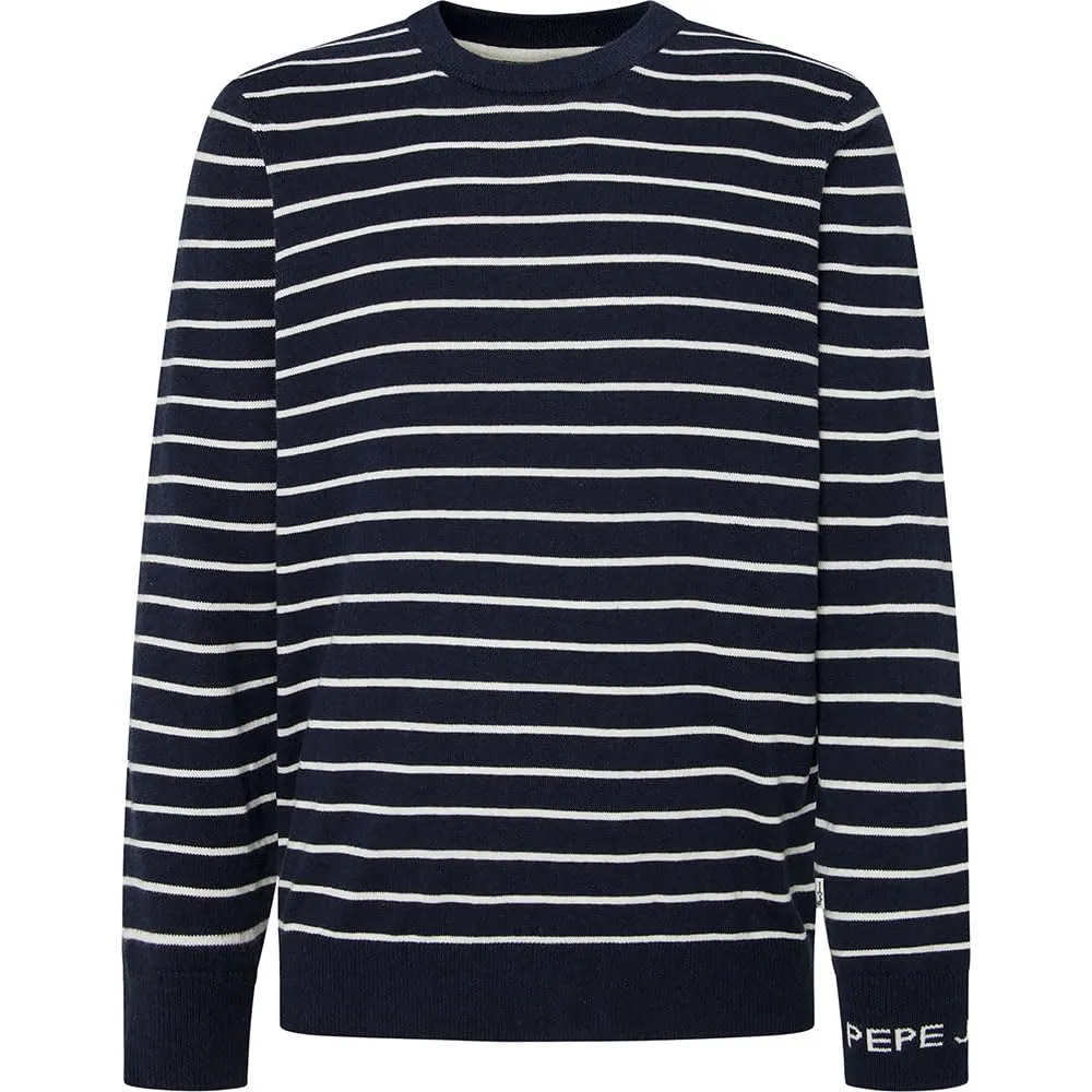 Pepe Jeans New Andre Maglione Uomo Rigato Taglia M