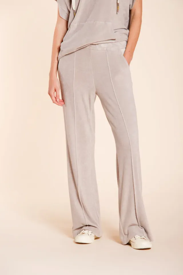 Mason's Easy Straight Chino Jogger Donna Beige Jersey