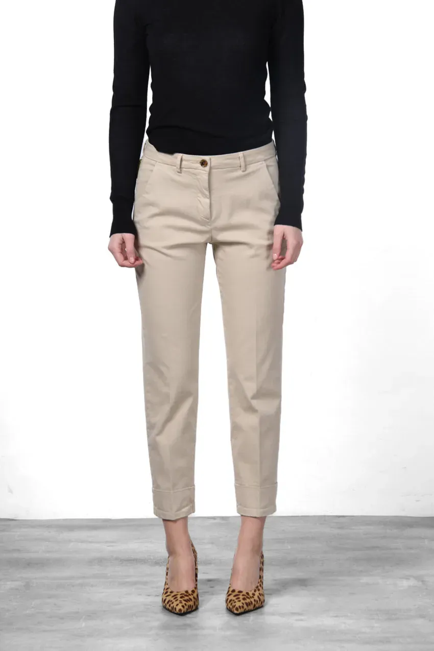 Mason's New York Carrot pantalone chino latte raso carrot