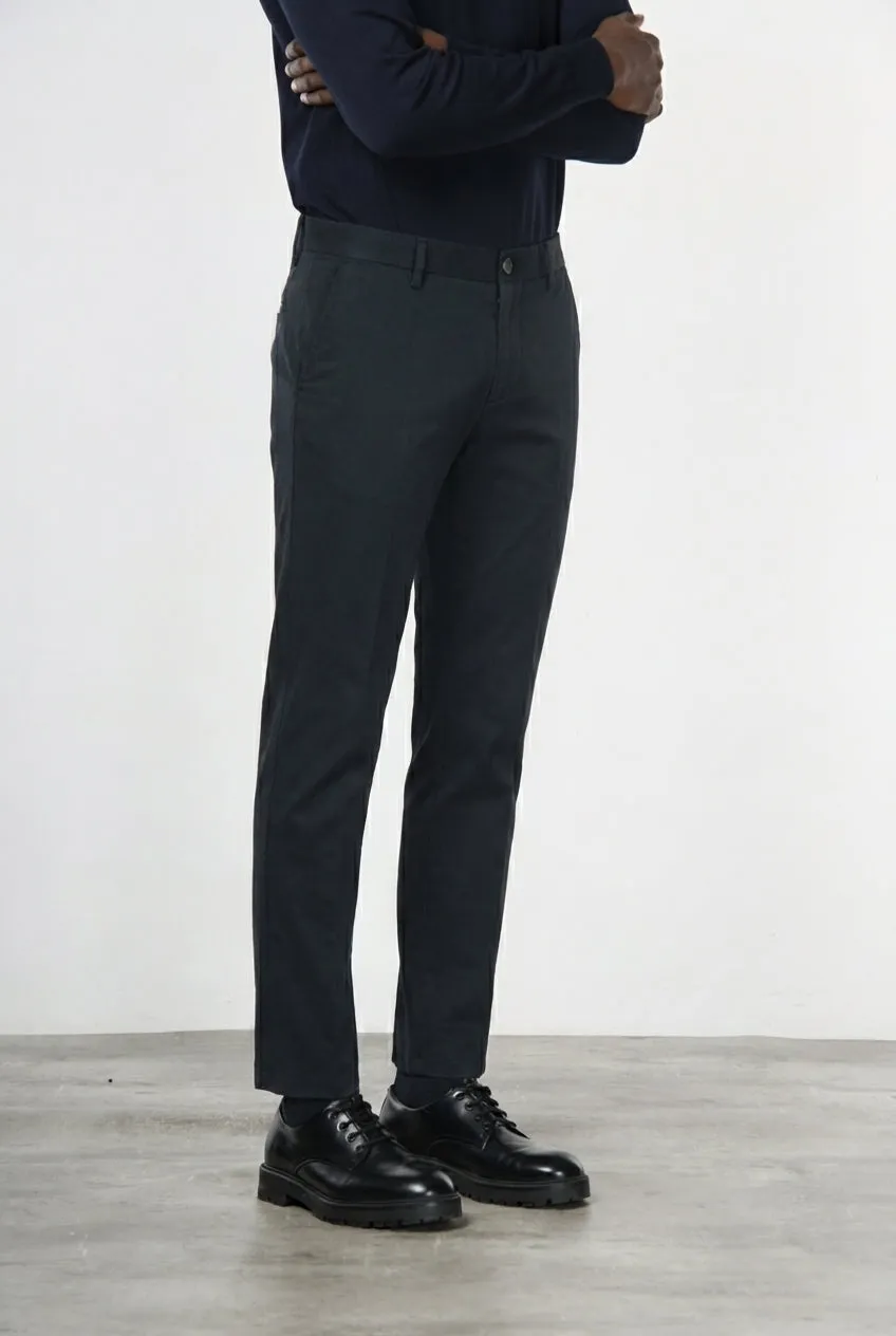 Mason's Milano chino uomo antracite extra slim modal
