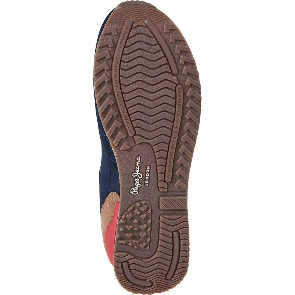 Pepe Jeans London Brand M sneaker uomo pelle EVA retro