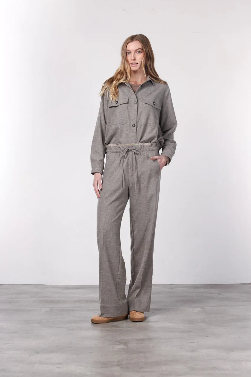 Mason's City Field Giacca Donna Beige Misto Lana Invernale