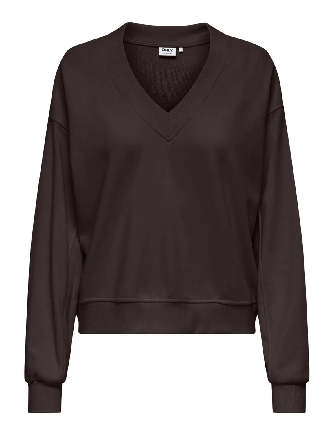 ONLY Onlbella Felpa Donna M scollo a V leggera