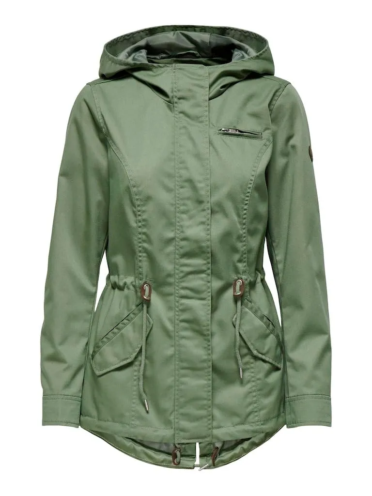 ONLY Onllorca Canvas Parka donna Moonbeam canvas