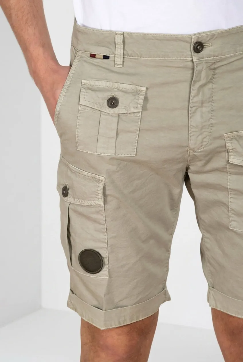 Mason's George Coolpocket Bermuda Cargo Uomo Salvia Carrot