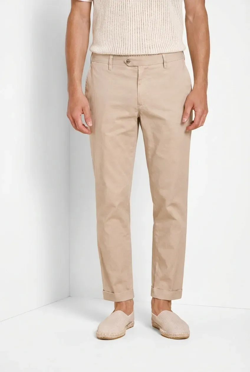Mason's New York pantalone chino sabbia regular fit