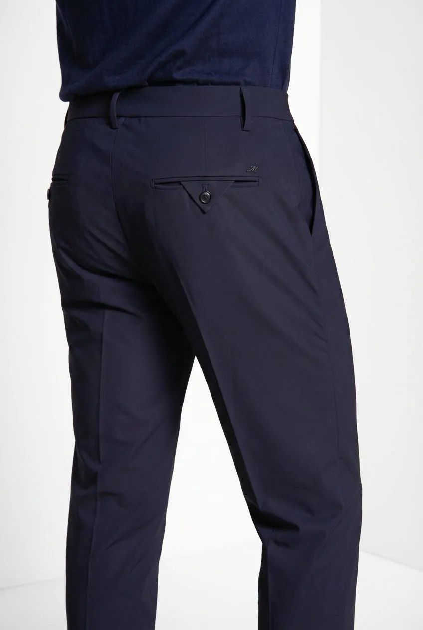 Mason's Milano Dynamic Chino Jogger Blu Navy Tecnico