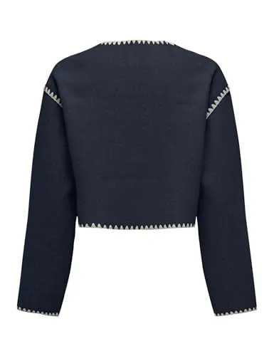 ONLY Onlelba Life Scallop Edge Jacket Otw giacca L smerlata