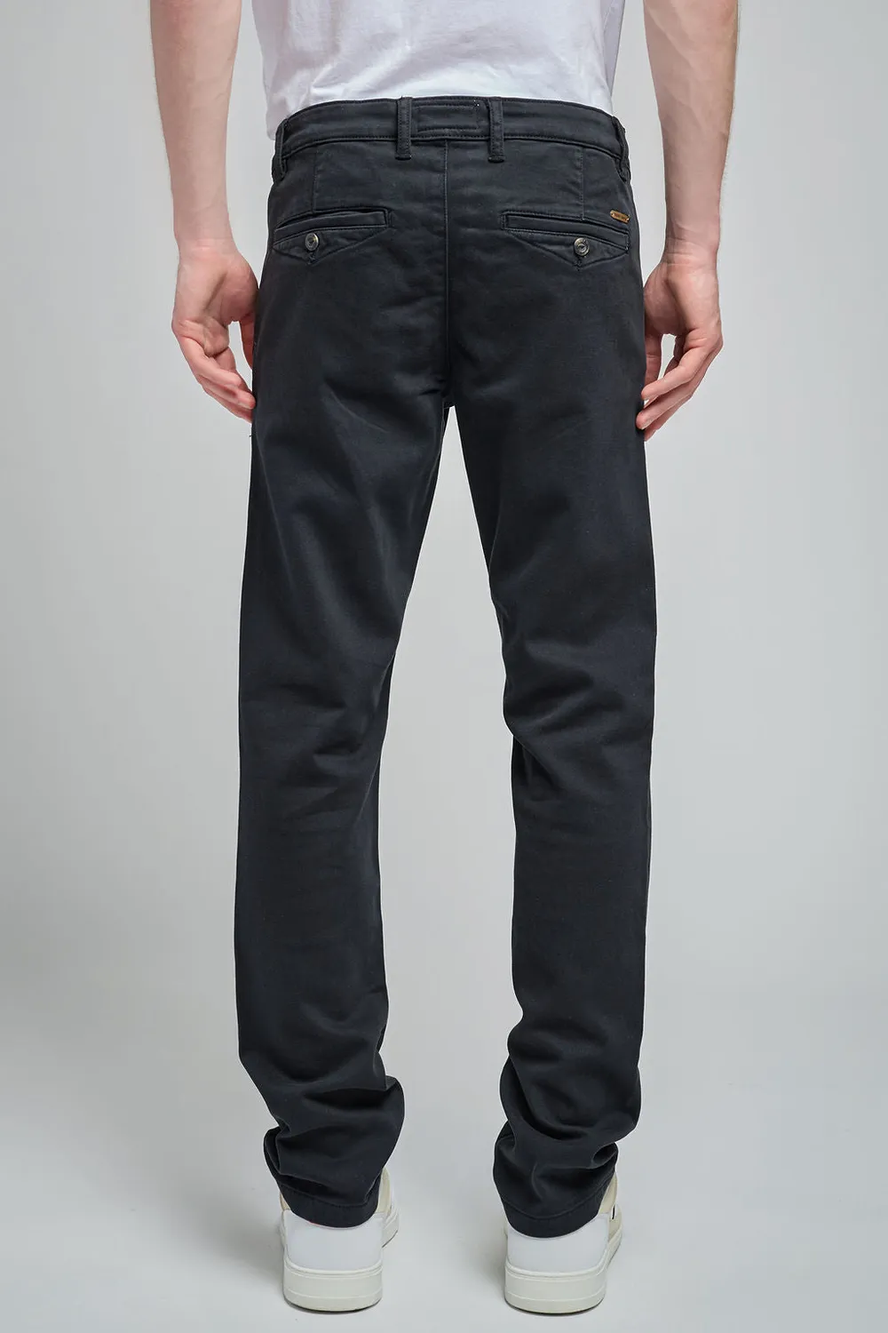 Teddy Smith Pallas Chino Dark Navy pantalone uomo slim