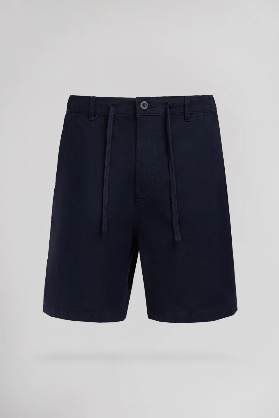 Teddy Smith S-Linen Chino S shorts navy lino cotone