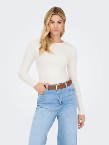 ONLY Onlina L/S O-Neck Top Jrs top donna taglia S
