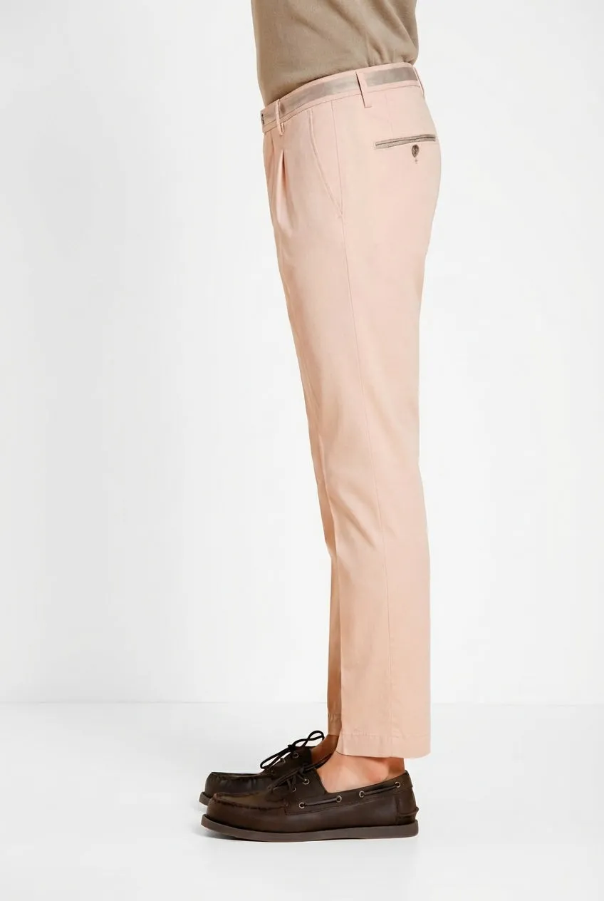 Mason's Torino 1 Pinces chino uomo rosa slim
