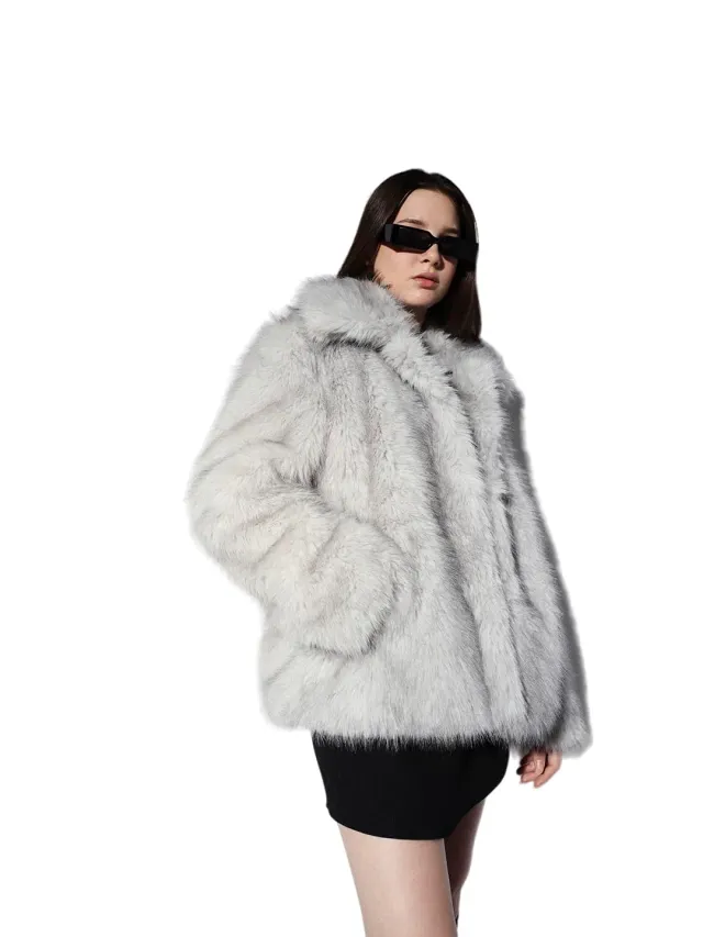 ONLY Onlrubina giacca ecopelliccia M