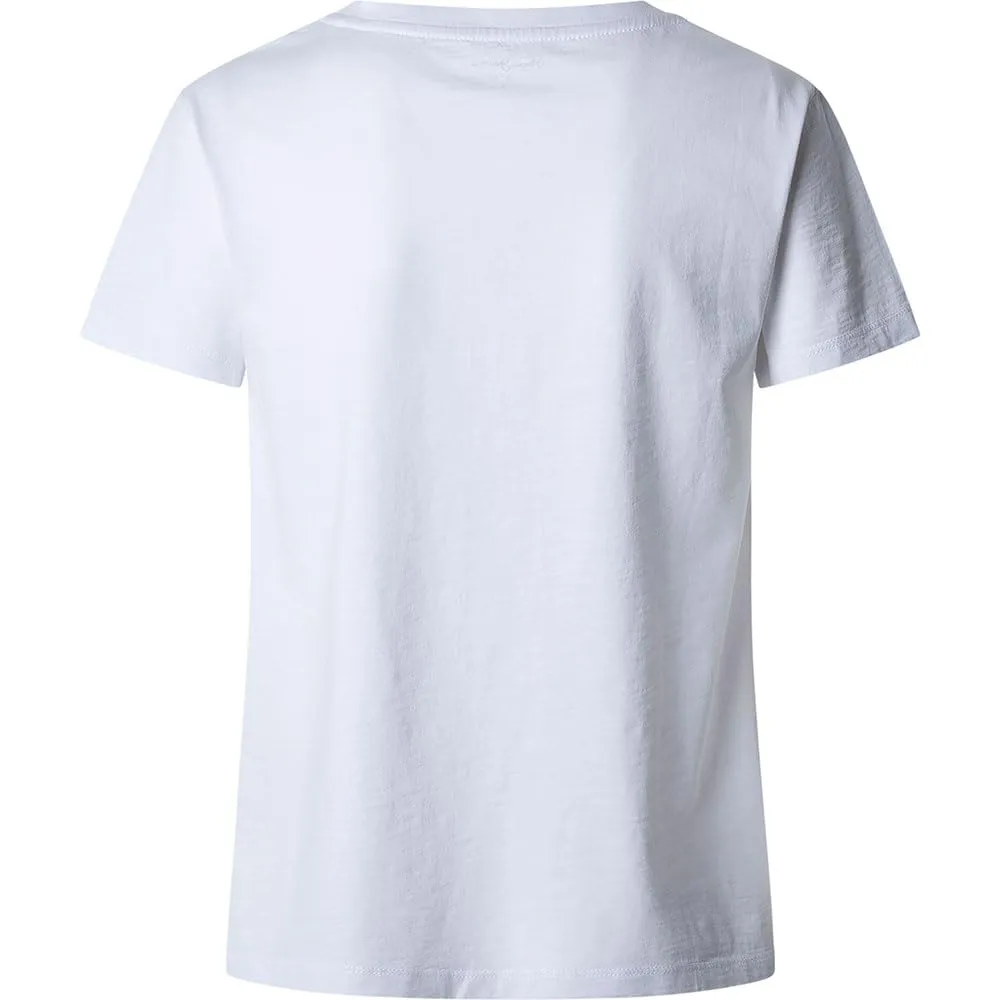 Pepe Jeans Rosabella t-shirt donna bianca M logo
