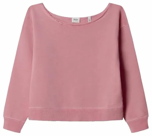 Pepe Jeans Gemma felpa girocollo bambina 16 anni arancione