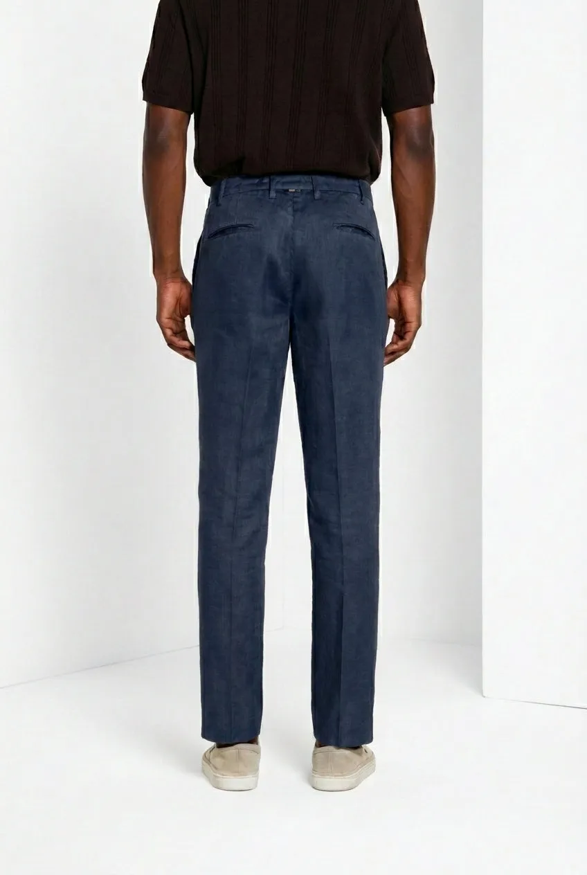 Mason's New York Icon Flex chino uomo lino regular